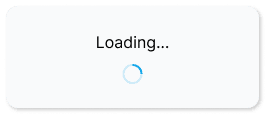 loading popup