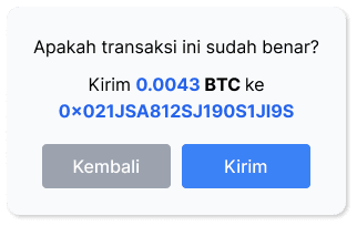 transaction confirmation